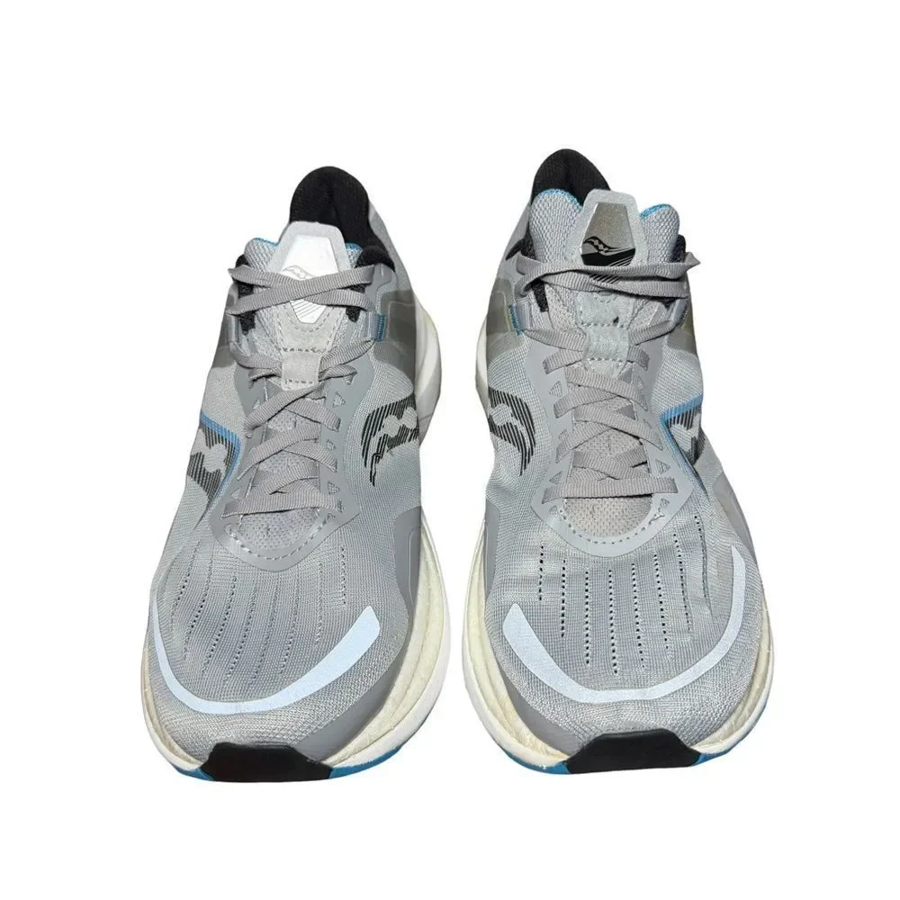 Saucony Gray and Blue Athletic Shoes size 11.5 Wide